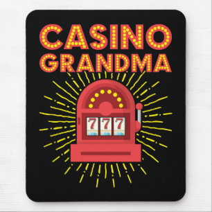 Alfombrilla De Ratón Casino Grandma Gambling Granny