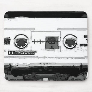 Alfombrilla De Ratón Cassette de arte pop