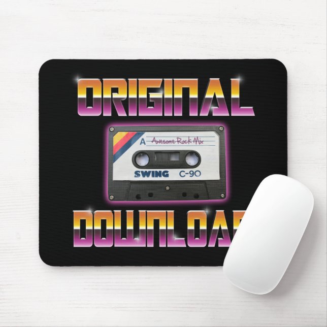 Alfombrilla De Ratón Cassette de descarga original (Con ratón)