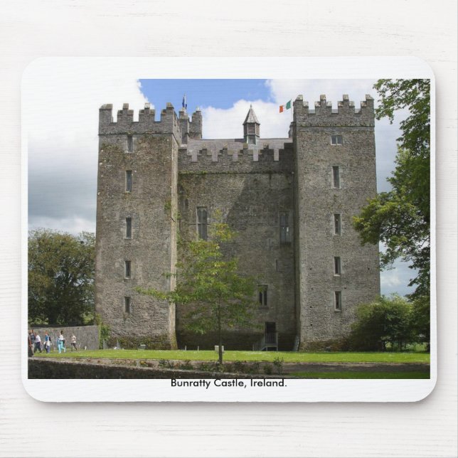 Alfombrilla De Ratón Castillo Bunratty, Condado de Clare, Irlanda. (Frente)