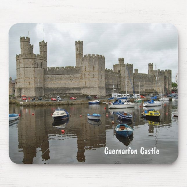 Alfombrilla De Ratón Castillo de Caernarfon (Frente)