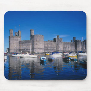 Alfombrilla De Ratón Castillo de Caernarfon, Gwynedd, Gales