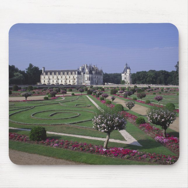 Alfombrilla De Ratón Castillo de Chenonceau, Valle del Loira, (Frente)