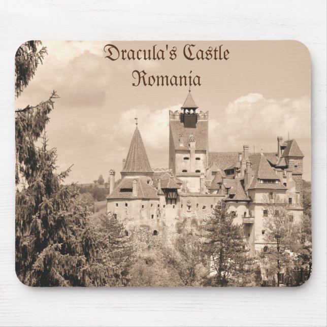 Alfombrilla De Ratón Castillo de Drácula en Transilvania, Rumania (Frente)