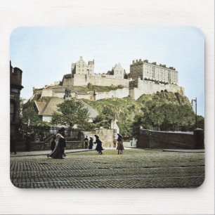 Alfombrilla De Ratón Castillo de Edimburgo Escocia 1910