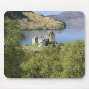 Alfombrilla De Ratón Castillo de Eilean Donan, Escocia. El famoso Eilea