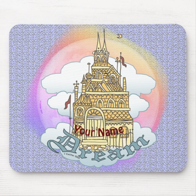 Alfombrilla De Ratón Castillo de ensueño (Frente)