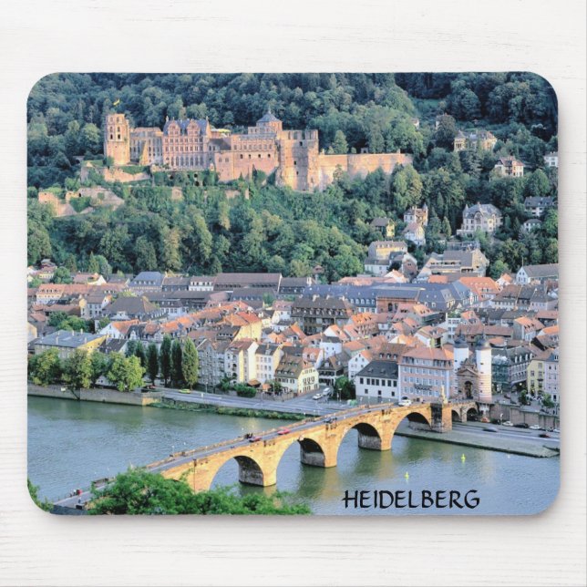 ALFOMBRILLA DE RATÓN CASTILLO DE HEIDELBERG Y EL PUENTE VIEJO (Frente)