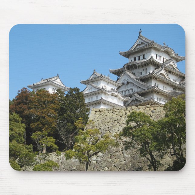 Alfombrilla De Ratón Castillo de Himeji 姫 路 城, Hyogo, Japón (Frente)