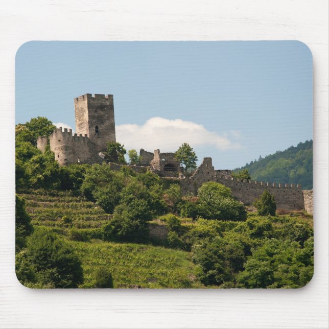 Alfombrilla De Ratón Castillo de Knight en Wachau Austria (Frente)