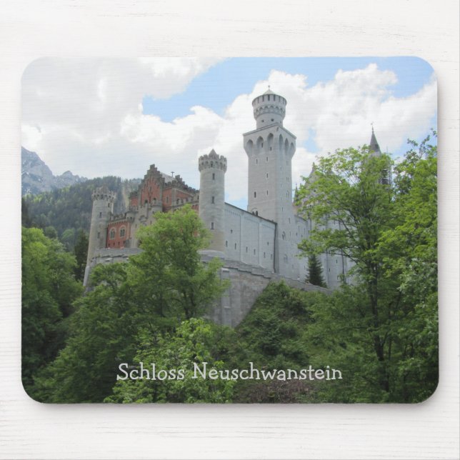 Alfombrilla De Ratón Castillo de Neuschwanstein - Alemania (Frente)