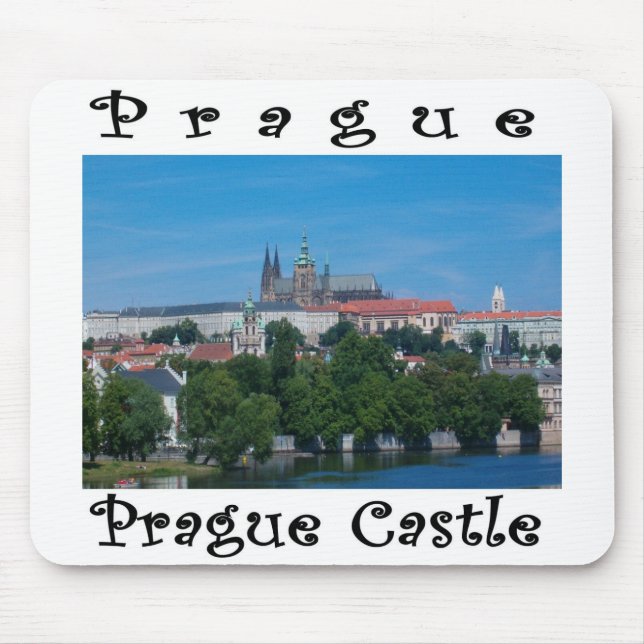 Alfombrilla De Ratón Castillo de Praga Mousepad (Frente)