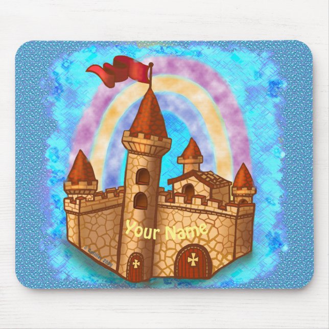 Alfombrilla De Ratón Castillo de Rainbow (Frente)