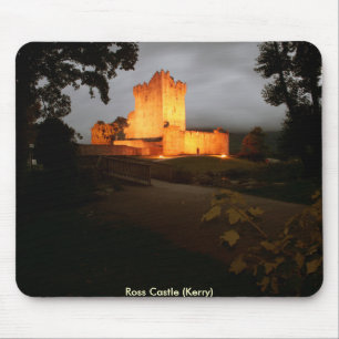 Alfombrilla De Ratón Castillo de Ross en la noche