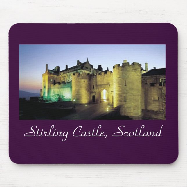 Alfombrilla De Ratón Castillo de Stirling en Dusk Mousepad (Frente)