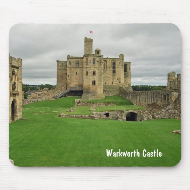 Alfombrilla De Ratón Castillo de Warkworth (Frente)