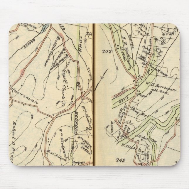 Alfombrilla De Ratón Castillo del Norte, Nueva York (Frente)