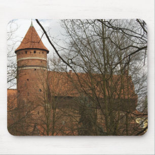 Alfombrilla De Ratón Castillo gótico medieval de Olsztyn - mousepad