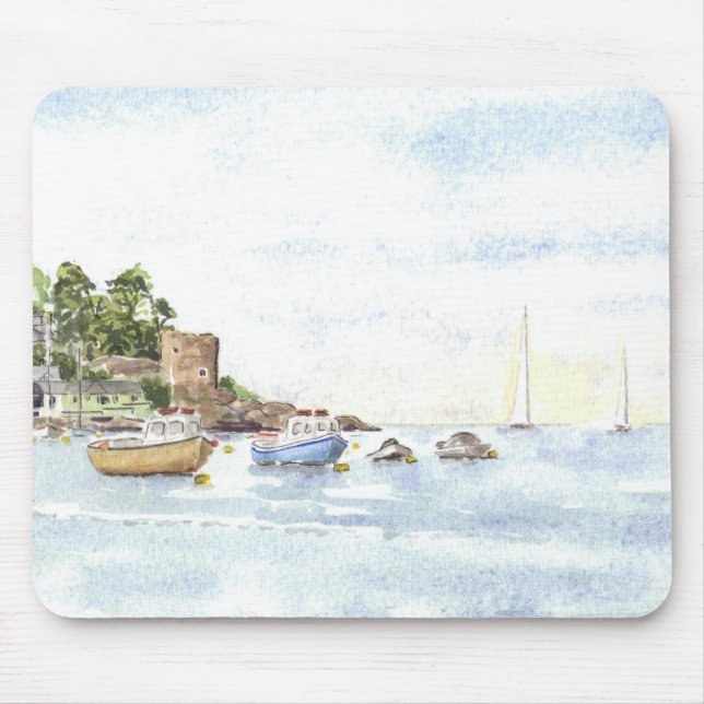Alfombrilla De Ratón "Castillo" Mousepad de Polruan (Frente)