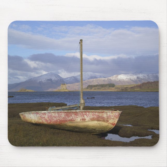 Alfombrilla De Ratón Castillo Stalker con barco pesquero (Frente)