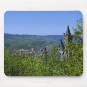 Alfombrilla De Ratón Castillo, Wernigerode, Sajonia-Anhalt, Alemania