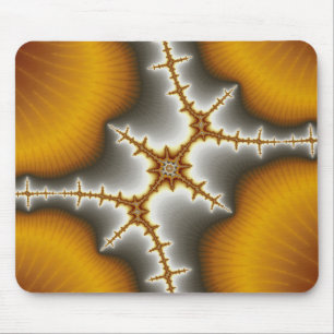 Alfombrilla De Ratón Castillos de mar - Fractal Mousepad