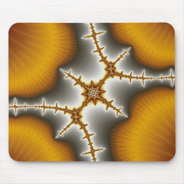 Alfombrilla De Ratón Castillos de mar - Fractal Mousepad (Frente)