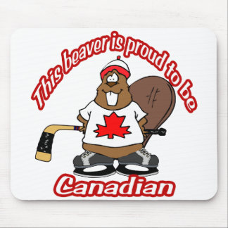 Alfombrilla De Ratón Castor canadiense Mousepad