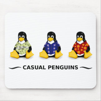 Alfombrilla De Ratón Casual Penguins Mousepad