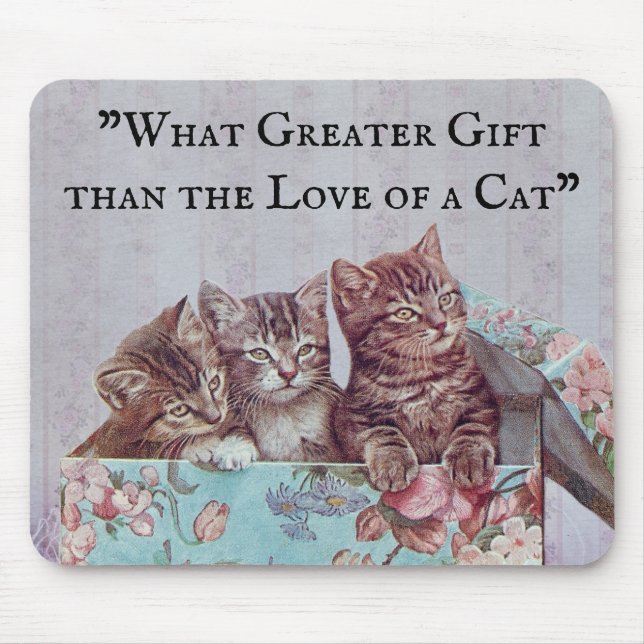 Alfombrilla De Ratón Cat Aovers Mousepad (Frente)