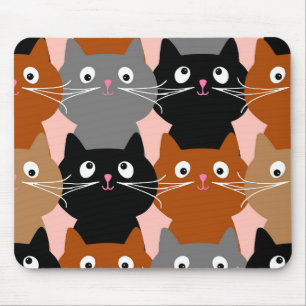 ALFOMBRILLA DE RATÓN CAT ART CUTE CATS MOUSEPAD