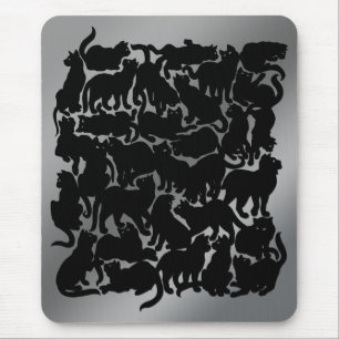 Alfombrilla De Ratón Cat Art Mousepad Bug Keepsake Cat Lover Regalos