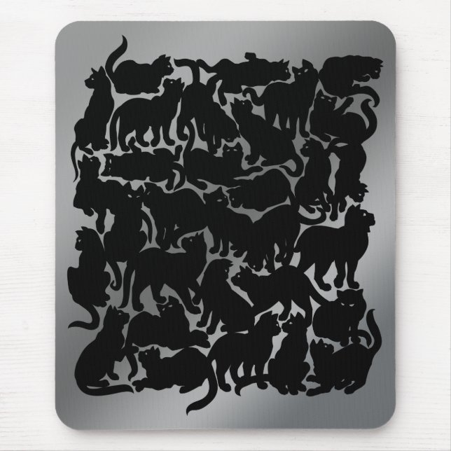 Alfombrilla De Ratón Cat Art Mousepad Bug Keepsake Cat Lover Regalos (Frente)