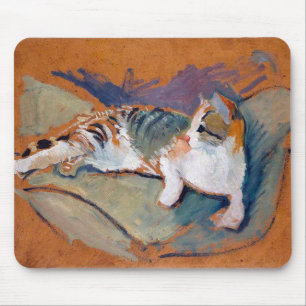 Alfombrilla De Ratón Cat, August Macke Mouse Pad