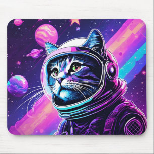 Alfombrilla De Ratón Cat de espacio de Guay - Pad de ratón