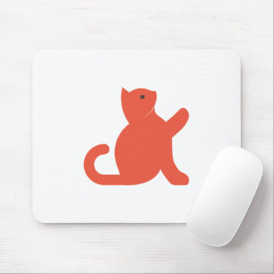 Alfombrilla De Ratón Cat Dice Hola