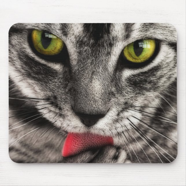 Alfombrilla De Ratón Cat Lick (Frente)