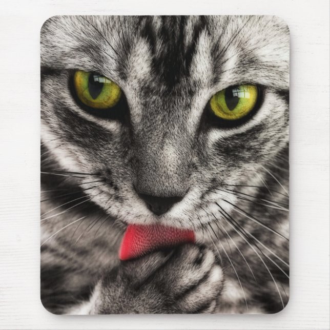 Alfombrilla De Ratón Cat Lick (Frente)