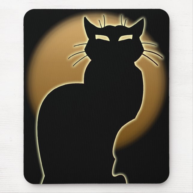 Alfombrilla De Ratón Cat Lover Mousepads Personalizable Cat Mouse Pad (Frente)