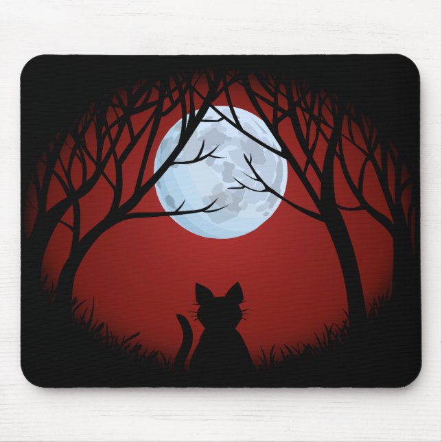 Alfombrilla De Ratón Cat Lover Mousepads Personalizable Cat Mouse Pad (Frente)