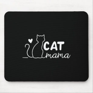Alfombrilla De Ratón Cat Mama Me Encanta Cat Cat Mom Genial Idea Para M