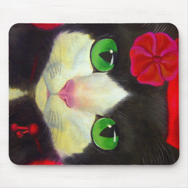 ALFOMBRILLA DE RATÓN CAT MOUSEPAD DEL SMOKING (Frente)