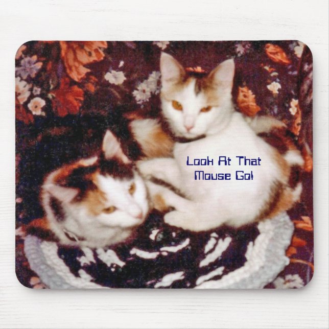 Alfombrilla De Ratón Cat y Mousepad (Frente)