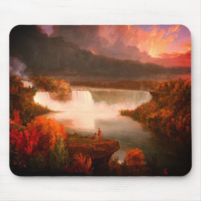 Alfombrilla De Ratón Cataratas del Niágara 1830 (Frente)