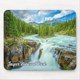Alfombrilla De Ratón Cataratas Sunwapta, Parque Nacional Jasper