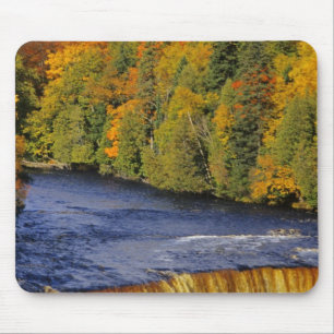 Alfombrilla De Ratón Cataratas superiores de Tahquamenon en UP Michigan