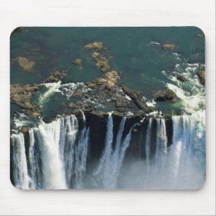 Alfombrilla De Ratón Cataratas Victoria, frontera entre Zambia y Zimbab