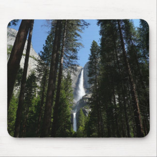 Alfombrilla De Ratón Cataratas Yosemite y paisajes de Woods fotográfico