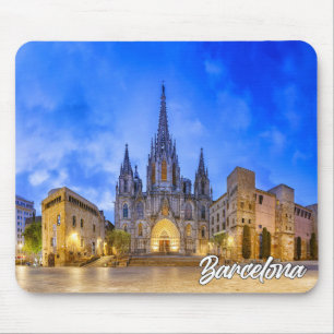 Alfombrilla De Ratón Catedral de Barcelona, Barcelona, España