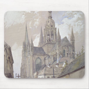Alfombrilla De Ratón Catedral de Bayeux, visión desde el sureste